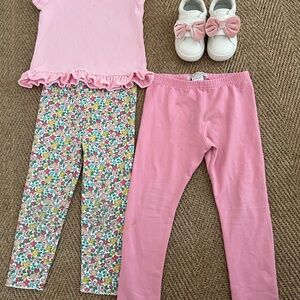 Cottagecore Toddler 2/3T preppy set ( Tbbc, mini Boden, baby gap set)